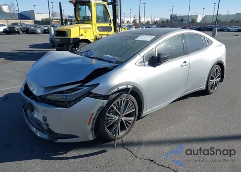 2024 Toyota Prius Limited из США, поврежденный, VIN JTDACAAU4R3030973